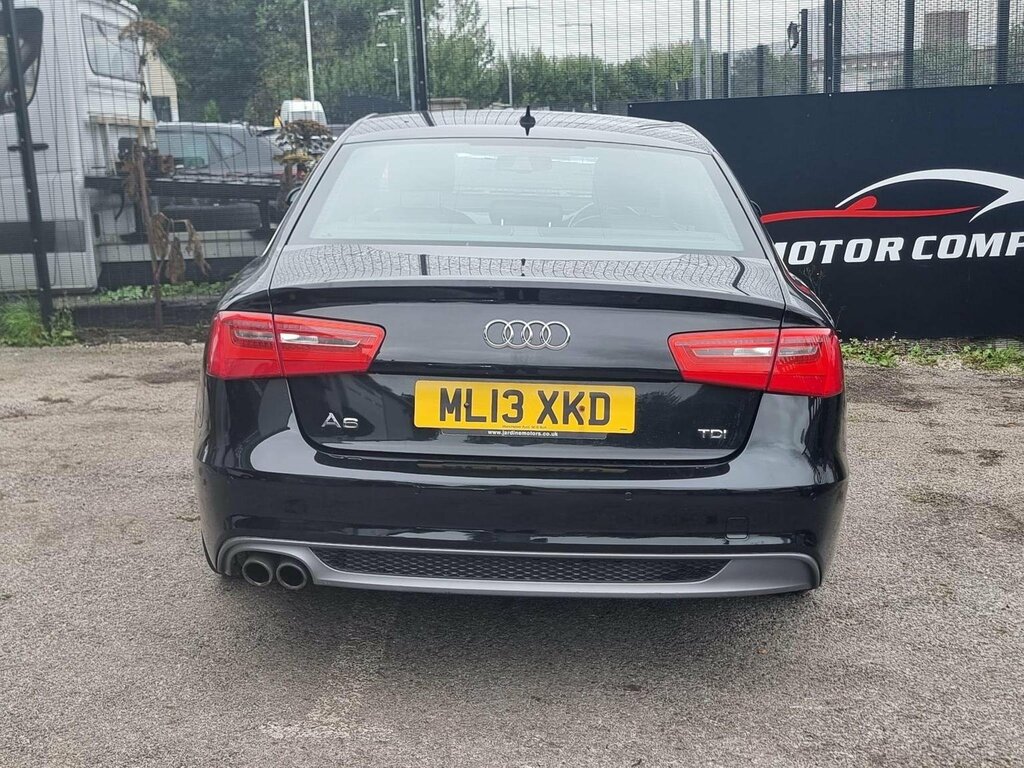 Audi A6 Saloon 2.0 Tdi S Line Multitronic Euro 5 Ss 2013 Black #5