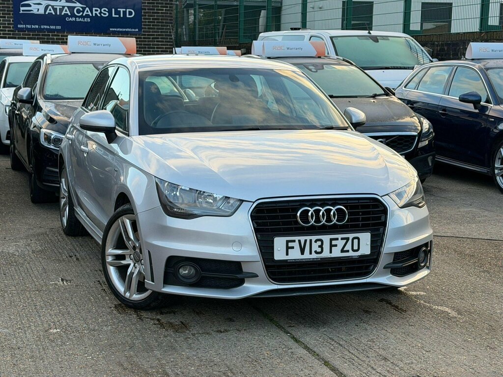 Audi A1 1.4 Tfsi S Line Sportback S Tronic Euro 5 Ss Silver