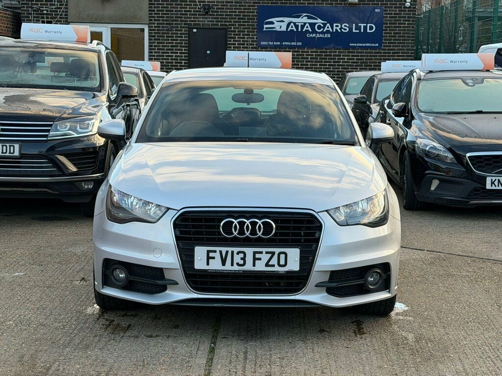 Audi A1 1.4 Tfsi S Line Sportback S Tronic Euro 5 Ss FV13FZO Silver #3