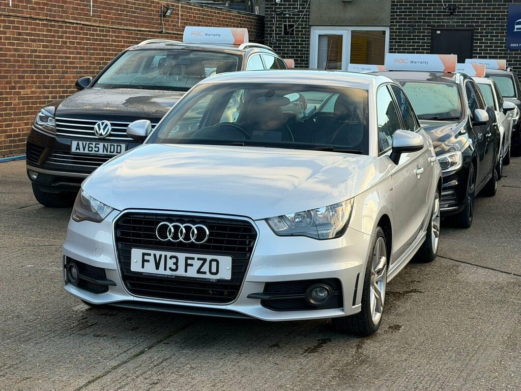 Audi A1 1.4 Tfsi S Line Sportback S Tronic Euro 5 Ss FV13FZO Silver #4