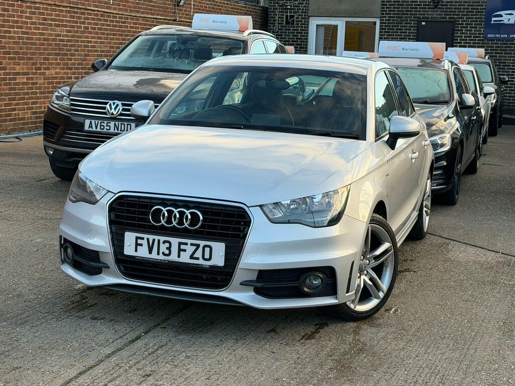 Audi A1 1.4 Tfsi S Line Sportback S Tronic Euro 5 Ss FV13FZO Silver #5