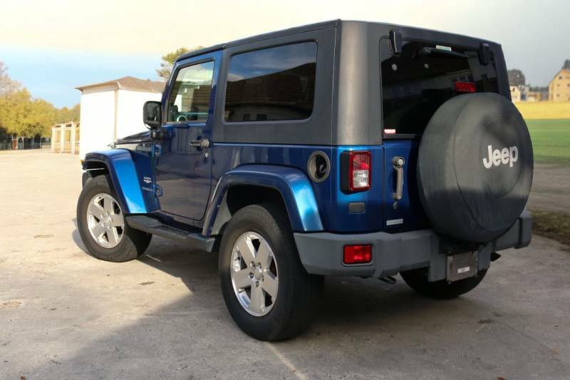 Jeep Wrangler Jk - 2009 09 Blue #2