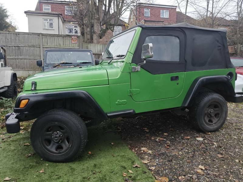 Jeep Wrangler Sahara - 1999 T Green #6