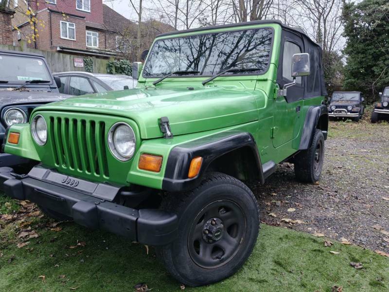 Jeep Wrangler Sahara - 1999 T Green #5