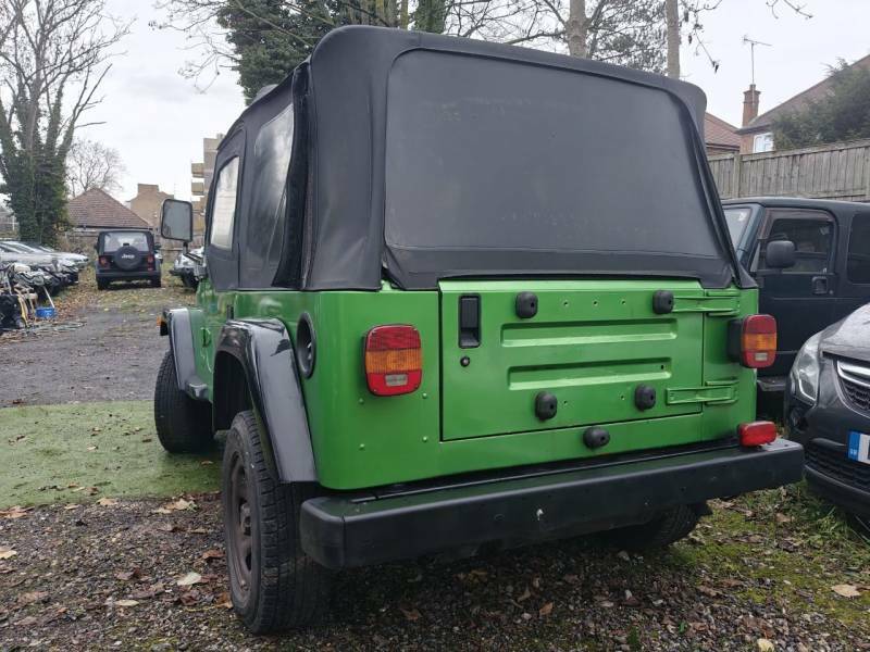 Jeep Wrangler 4.0 Sport Soft Top 4X4 Black #18
