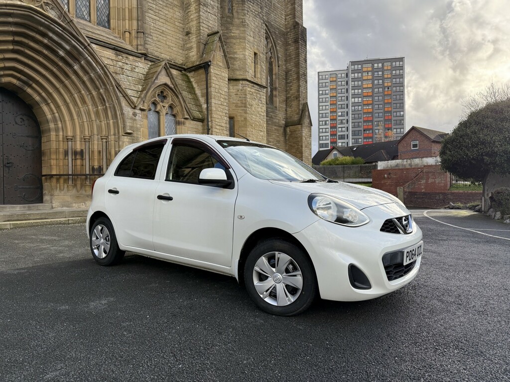 Nissan Micra 1.2 Acenta 201564 White