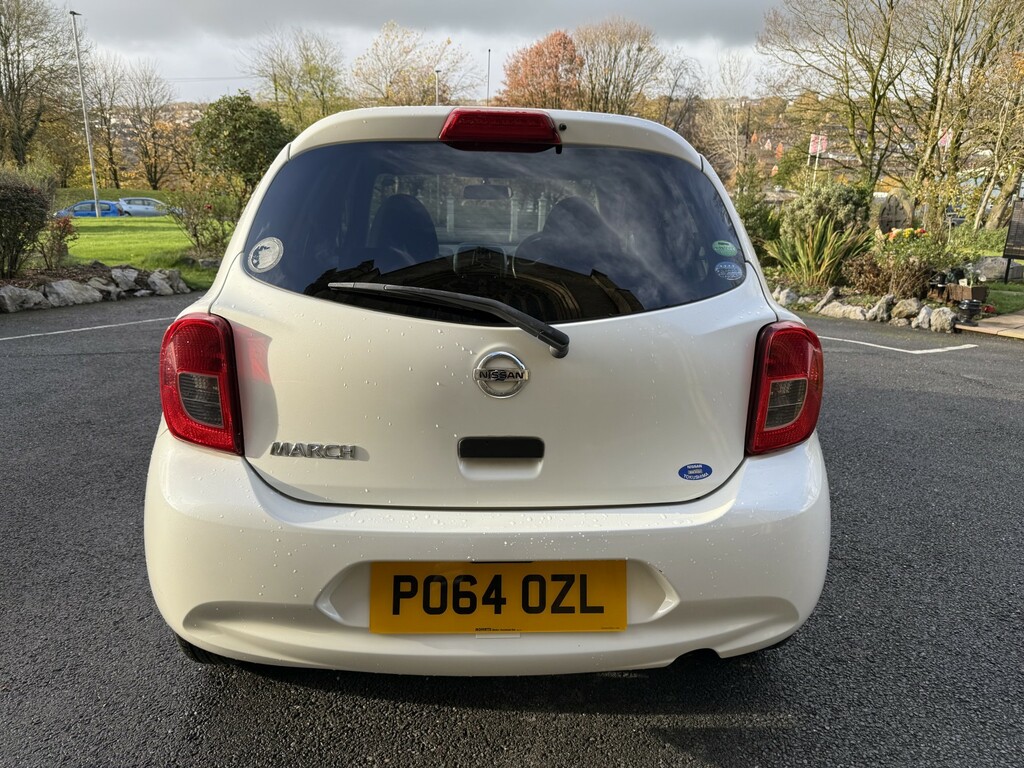 Nissan Micra 1.2 Acenta 201564 PO64OZL White #6