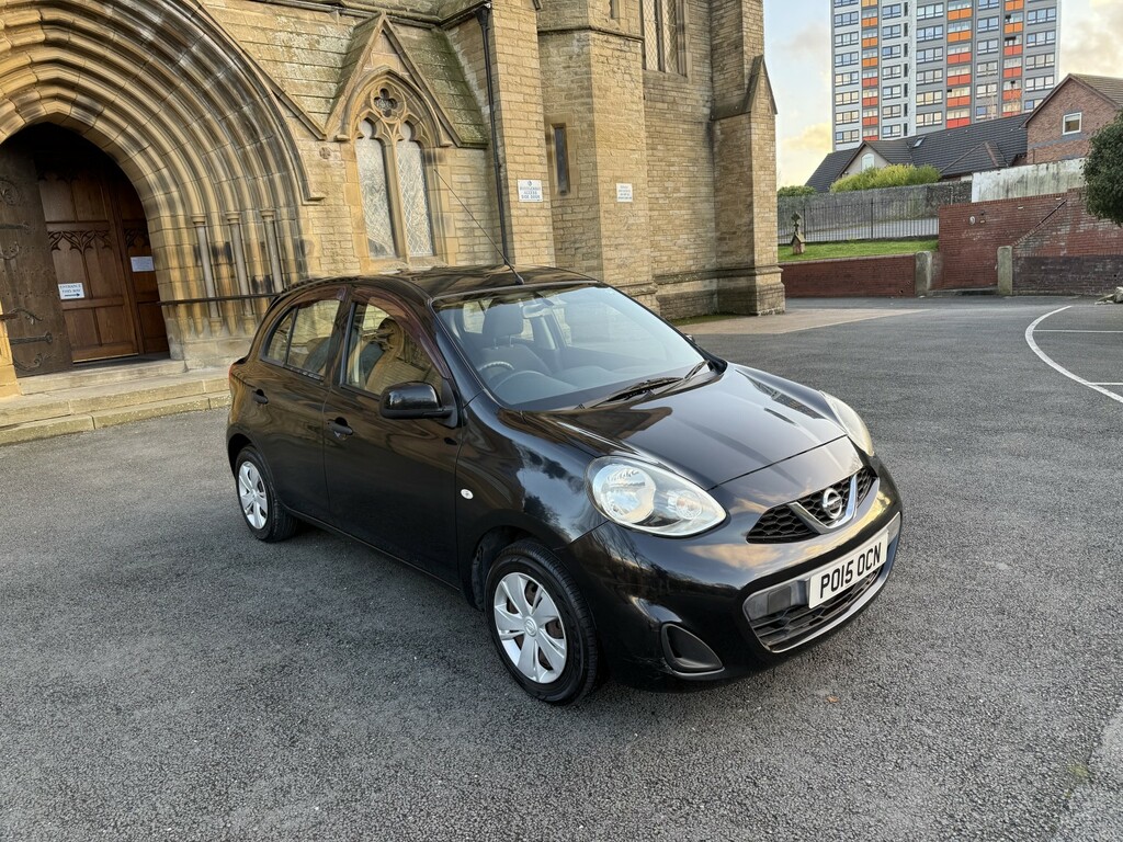 Nissan Micra 1.2 Acenta 201515 PO15OCN Black #6