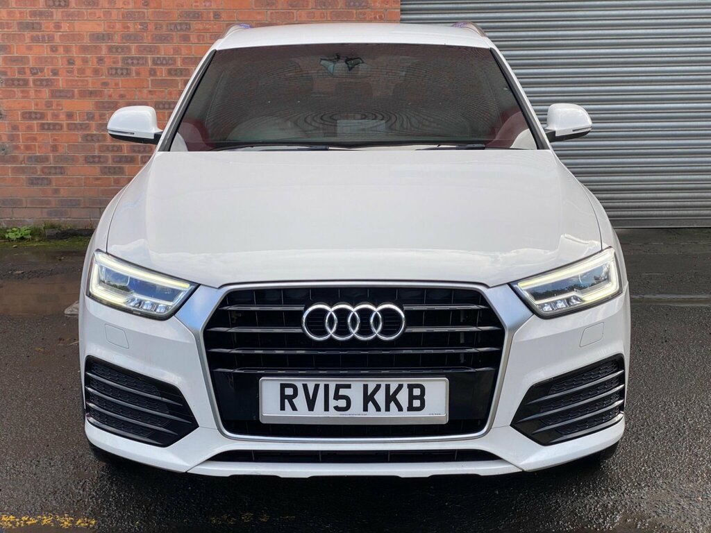 Audi Q3 2.0 Tdi S Line Euro 6 Ss RV15KKB White #3
