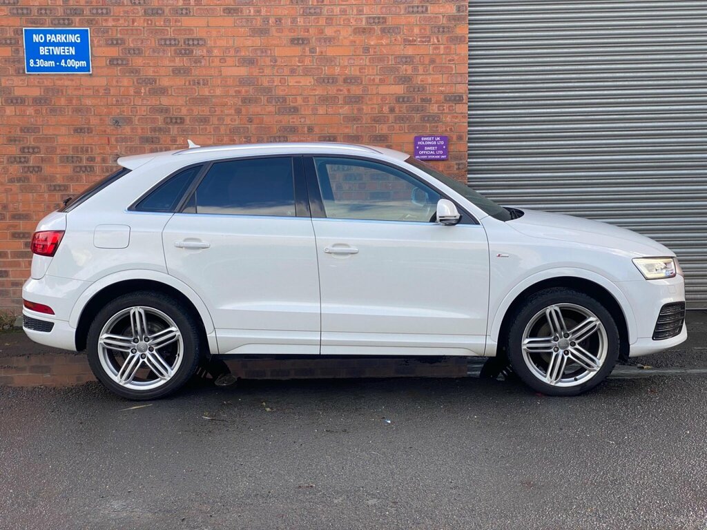 Audi Q3 2.0 Tdi S Line Euro 6 Ss RV15KKB White #5