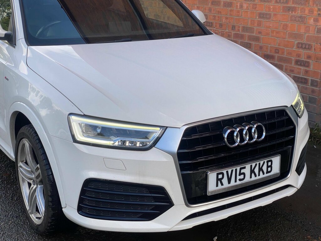 Audi Q3 2.0 Tdi S Line Euro 6 Ss RV15KKB White #6
