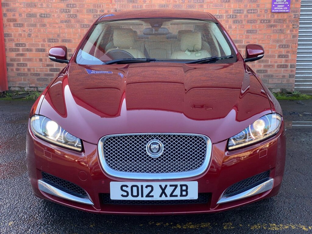 Jaguar XF 2.2D Luxury Euro 5 Ss SO12XZB Red #3