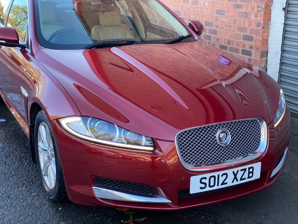 Jaguar XF 2.2D Luxury Euro 5 Ss SO12XZB Red #6