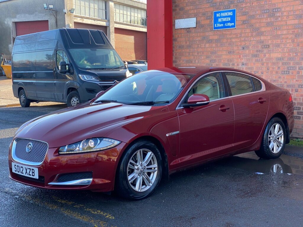 Jaguar XF 2.2D Luxury Euro 5 Ss SO12XZB Red #2