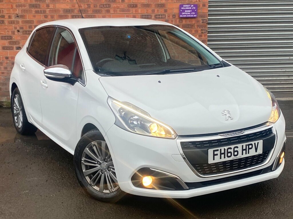 Peugeot 208 1.2 Puretech Allure Euro 6 White