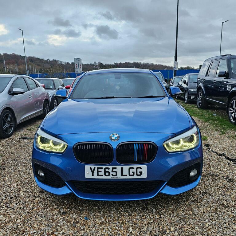 BMW 1 Series 2.0 125D M Sport Euro 6 Ss YE65LGG Blue #4