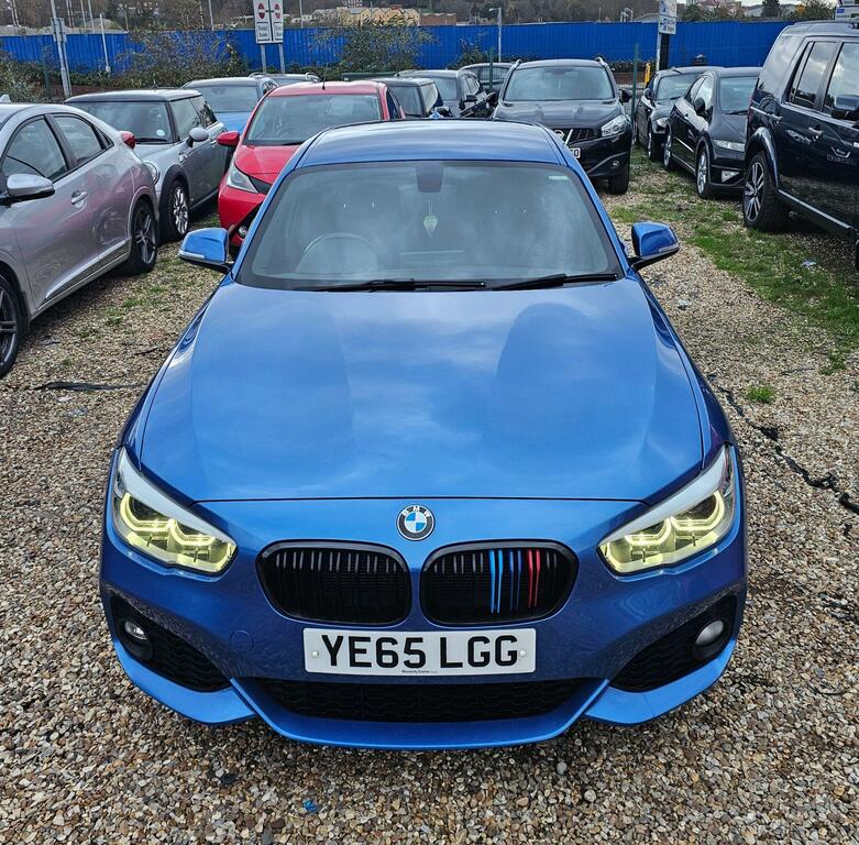 BMW 1 Series 2.0 125D M Sport Euro 6 Ss YE65LGG Blue #5