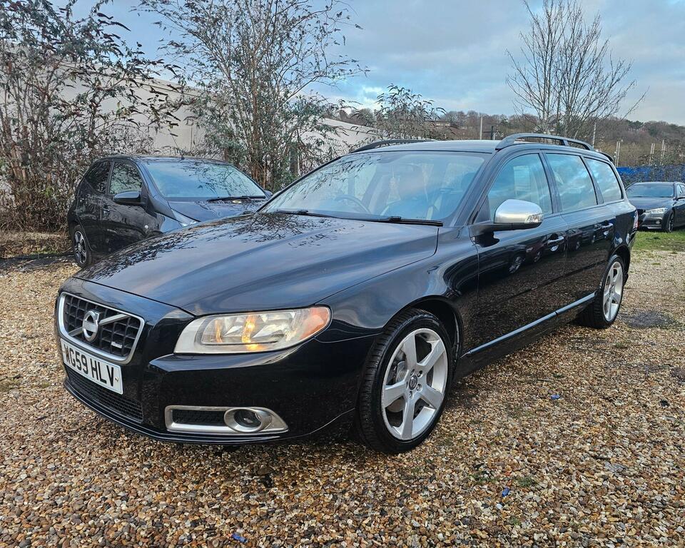 Volvo V70 2.0D R-design Se Euro 4 Black #6