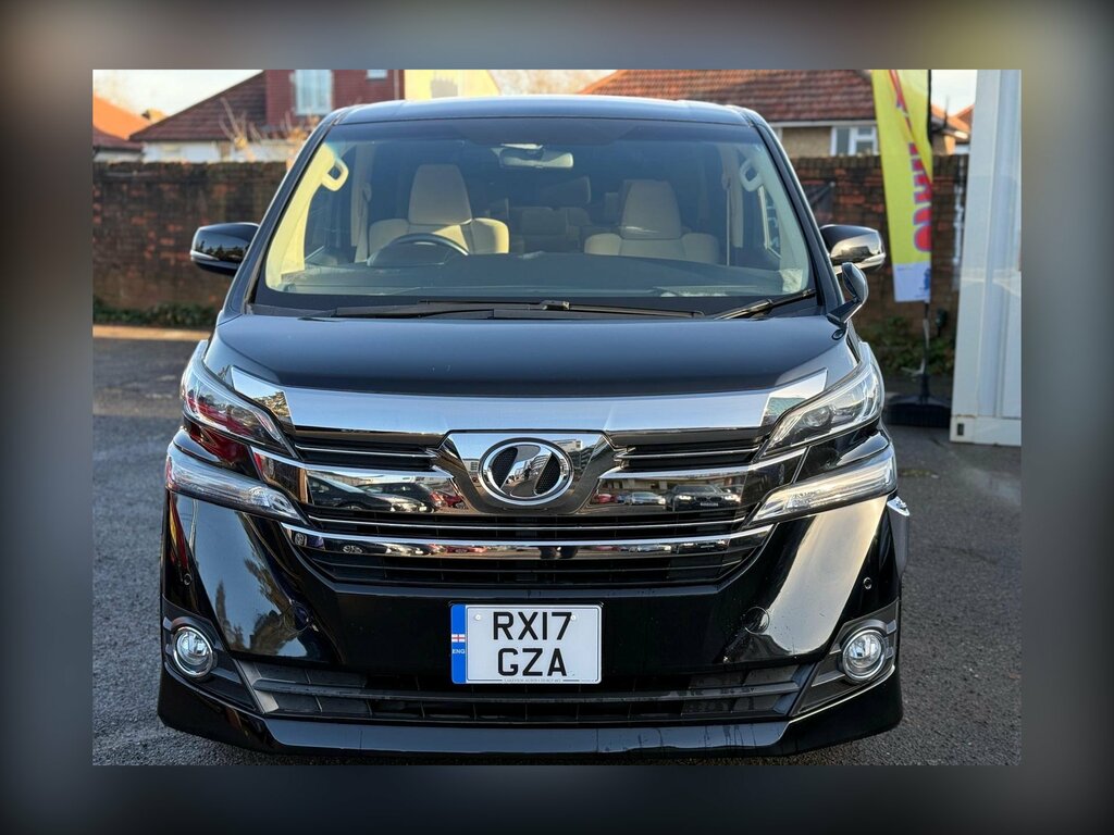 Toyota Vellfire 3.5 Za G Edition-4wd-service History Black #2