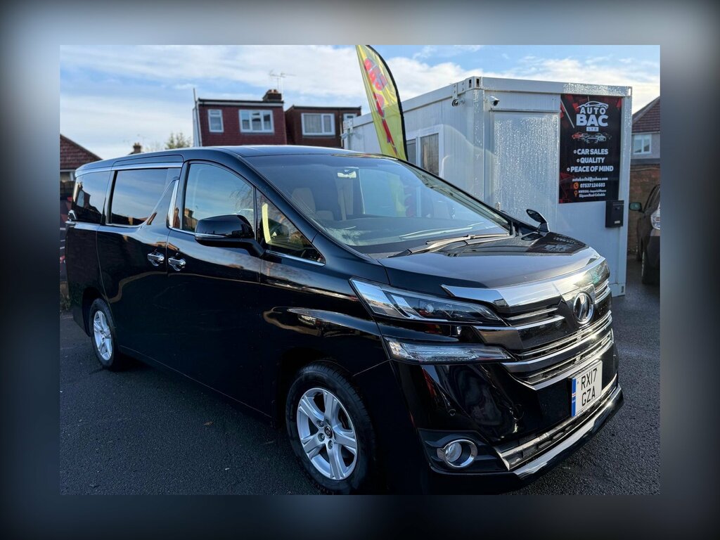 Toyota Vellfire 3.5 Za G Edition-4wd-service History Black #6