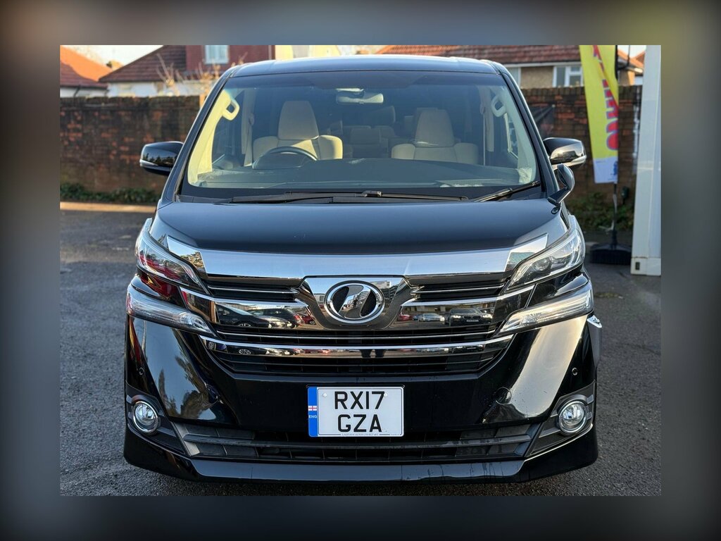 Toyota Vellfire 3.5 Za G Edition-4wd-service History Black #8