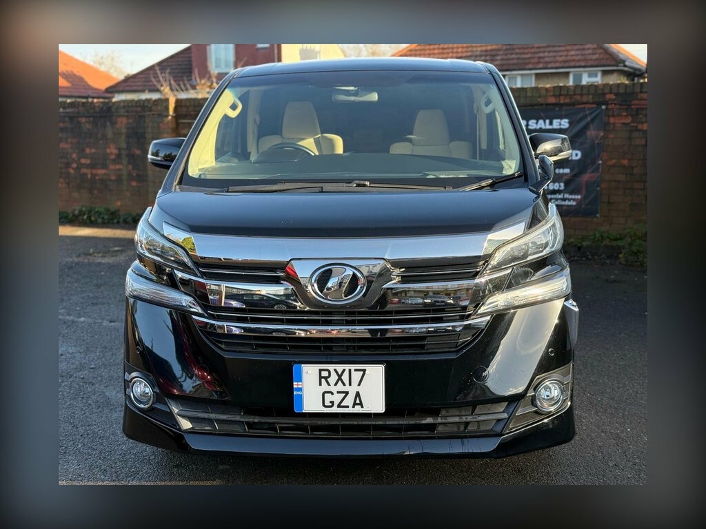 Toyota Vellfire 3.5 Za G Edition-4wd-service History Black #9
