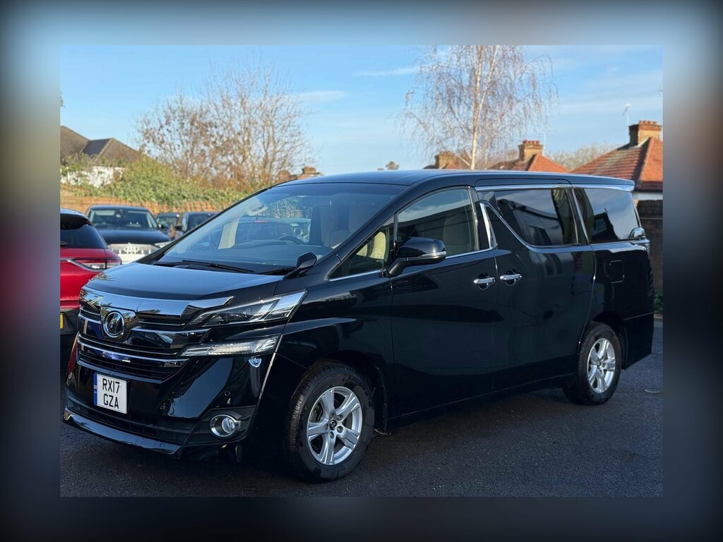 Toyota Vellfire 3.5 Za G Edition-4wd-service History Black #3