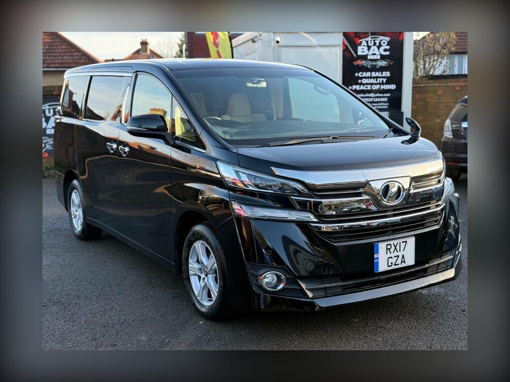Toyota Vellfire 3.5 Za G Edition-4wd-service History Black #5
