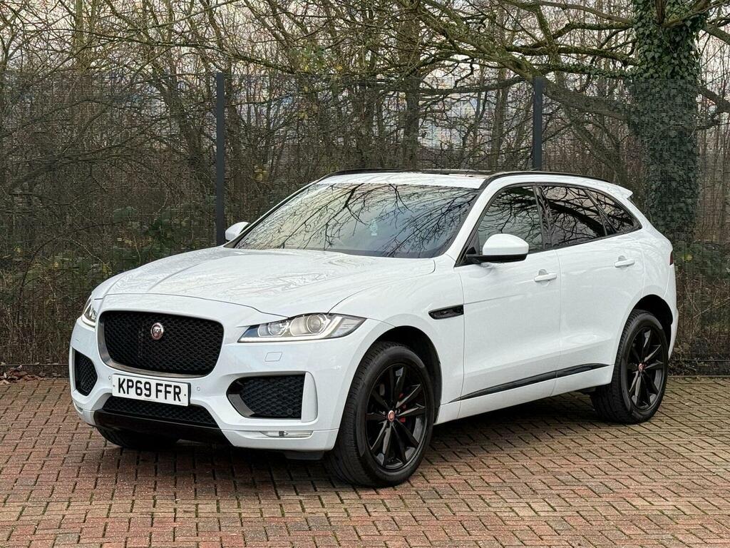 Jaguar F-Pace Suv 2.0 D180 Chequered Flag Awd Euro 6 Ss KP69FFR White #3