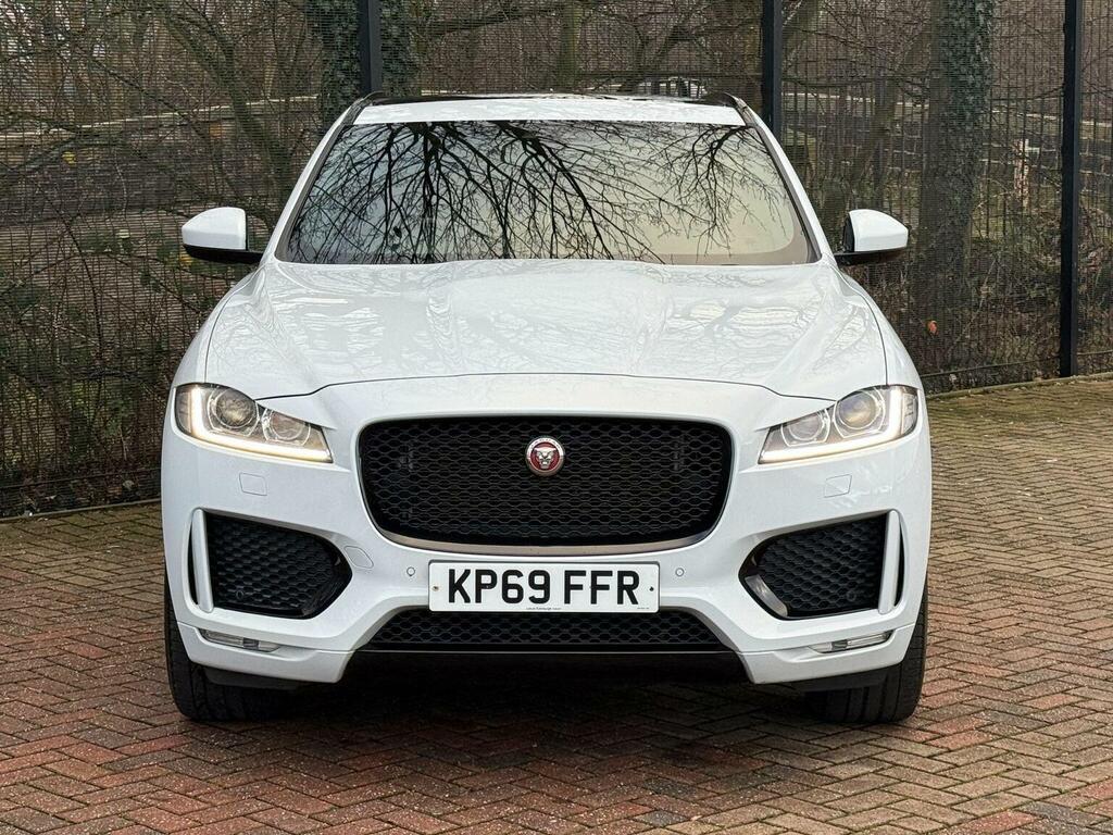 Jaguar F-Pace Suv 2.0 D180 Chequered Flag Awd Euro 6 Ss KP69FFR White #2