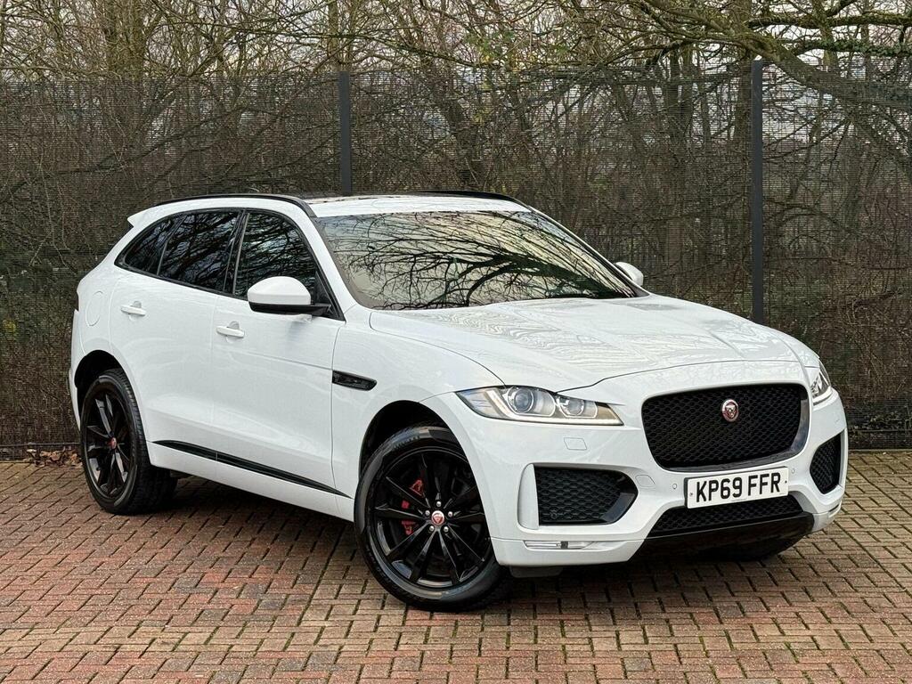 Jaguar F-Pace Suv 2.0 D180 Chequered Flag Awd Euro 6 Ss White