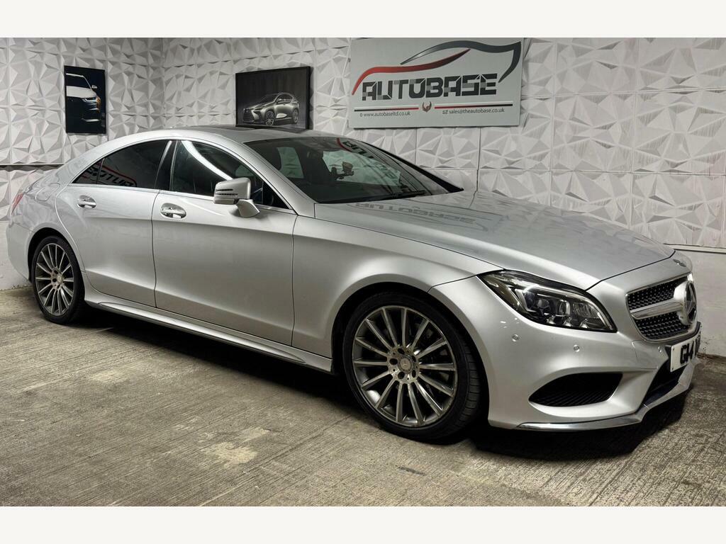 Mercedes-Benz CLS 3.0 Cls350d V6 Amg Line Premium Plus Coupe G-tro Silver