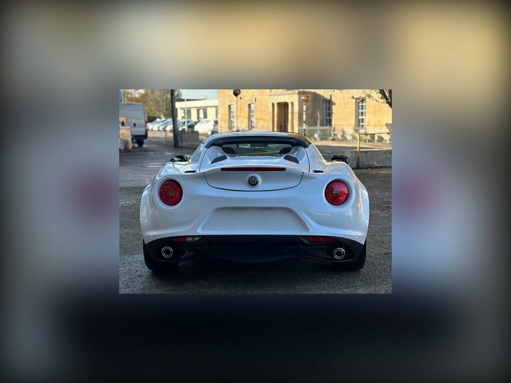 Alfa Romeo 4C 1750 Tbi Spider Tct Euro 6 240 Bhp White #2