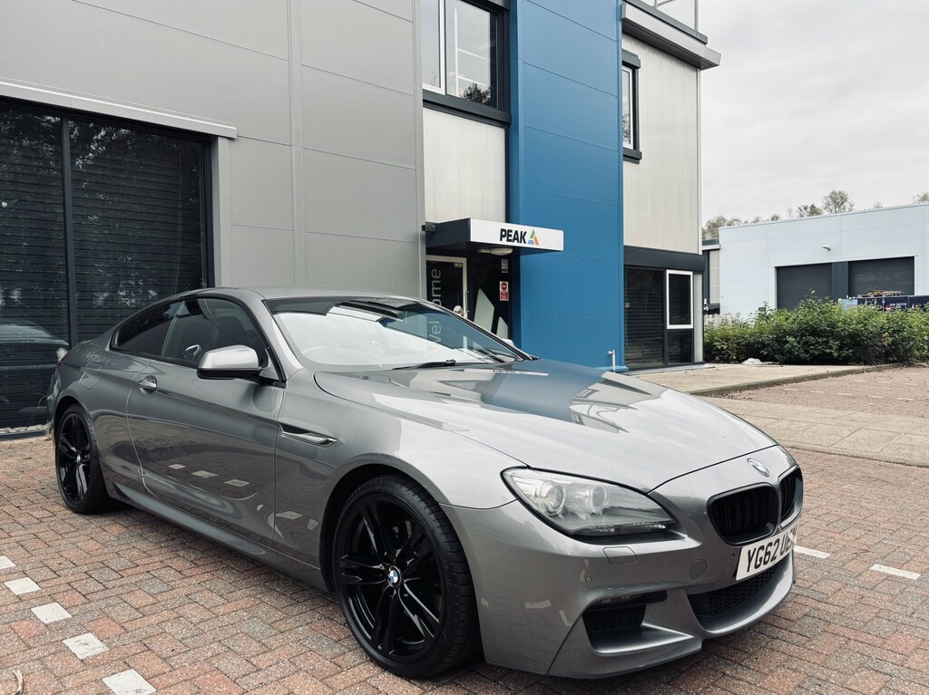 BMW 6 Series Gran Coupe 3.0 640D M Sport Coupe Grey #3