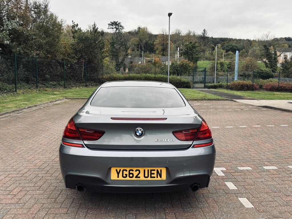 BMW 6 Series Gran Coupe 3.0 640D M Sport Coupe Grey #5