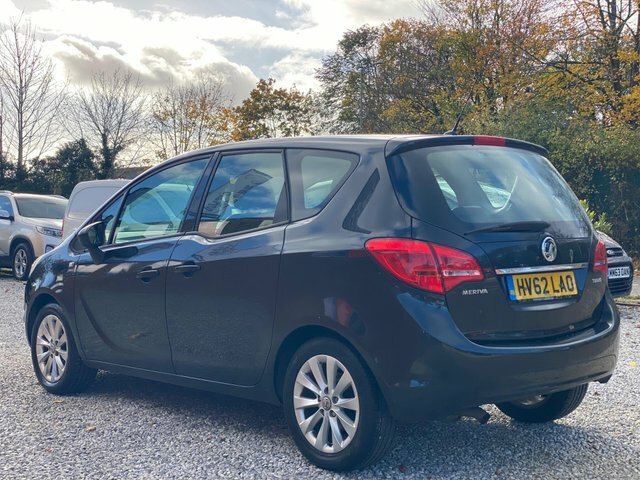 Vauxhall Meriva 16V Active Euro 5 HV62LAO Black #5