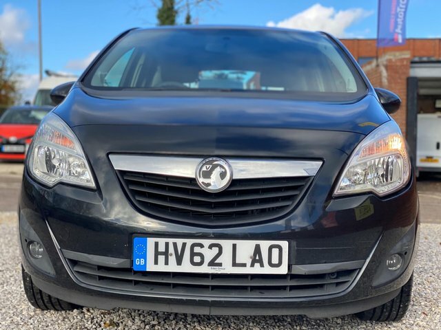 Vauxhall Meriva 16V Active Euro 5 HV62LAO Black #2