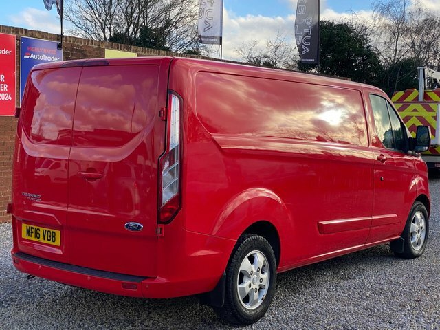 Ford Transit Custom Tdci 290 Limited L2 WF16VOB Red #4