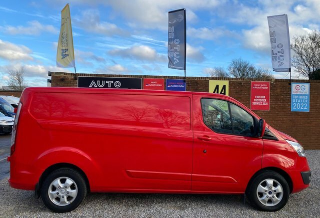 Ford Transit Custom Tdci 290 Limited L2 WF16VOB Red #5