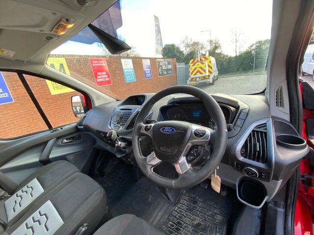 Ford Transit Custom Tdci 290 Limited L2 WF16VOB Red #6