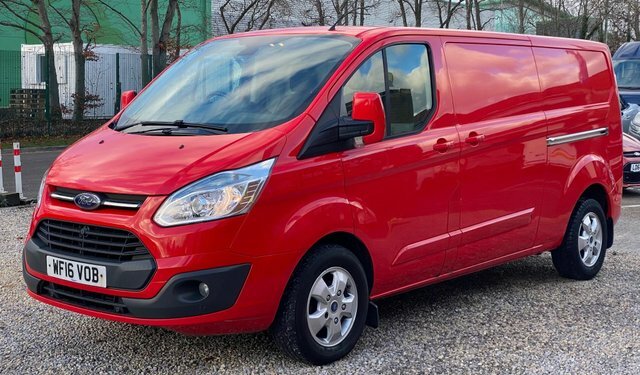 Ford Transit Custom Tdci 290 Limited L2 WF16VOB Red #2
