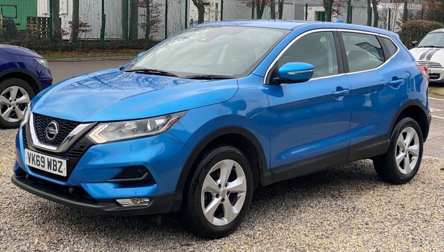 Nissan Qashqai Dig-t Acenta Premium Euro VK69WBZ Blue #2