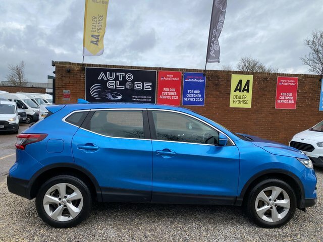 Nissan Qashqai Dig-t Acenta Premium Euro VK69WBZ Blue #5