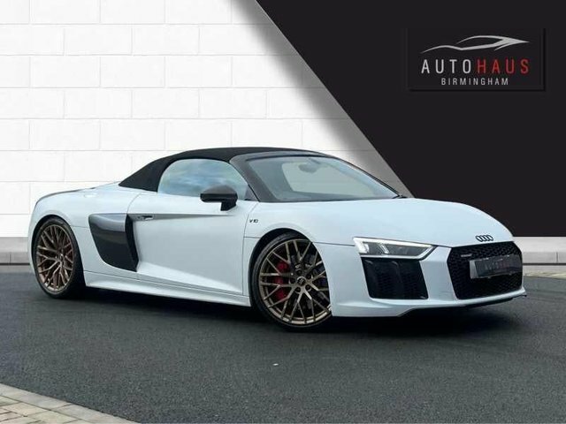 Audi R8 5.2 Spyder V10 Quattro 533 Bhp Black