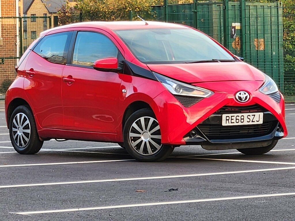 Toyota Aygo 1.0 Vvt-i X Euro 6 RE68SZJ Red #5