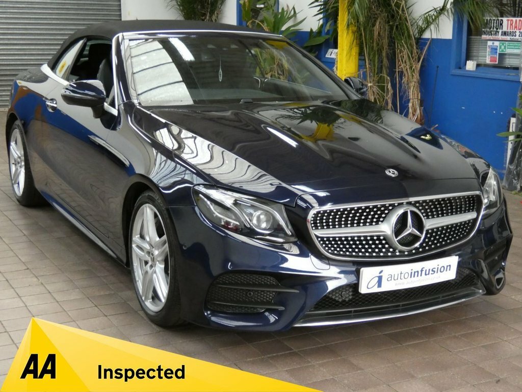 Mercedes-Benz E Class E 300 Amg Line Premium Plus Blue