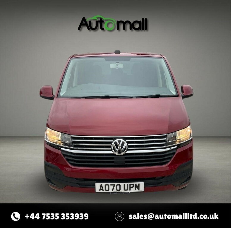 Volkswagen Transporter Shuttle 2.0 Shuttle Tdi Se Dsg Swb Euro 6 Ss AO70UPM Red #2