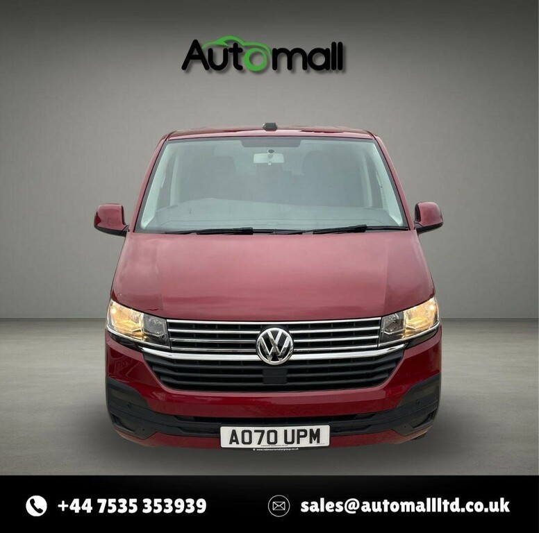 Volkswagen Transporter Shuttle 2.0 Shuttle Tdi Se Dsg Swb Euro 6 Ss AO70UPM Red #5