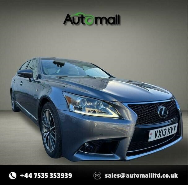 Lexus LS Luxury Black #5
