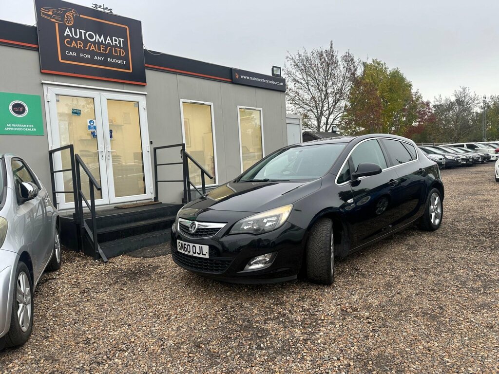 Vauxhall Astra 1.6 16V Sri Euro 5 SM60OJL Black #2